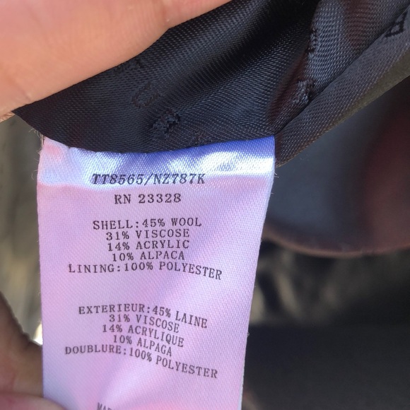Gorgeous Trina Turk Delaney Alpaca wrap coat - Picture 8 of 8